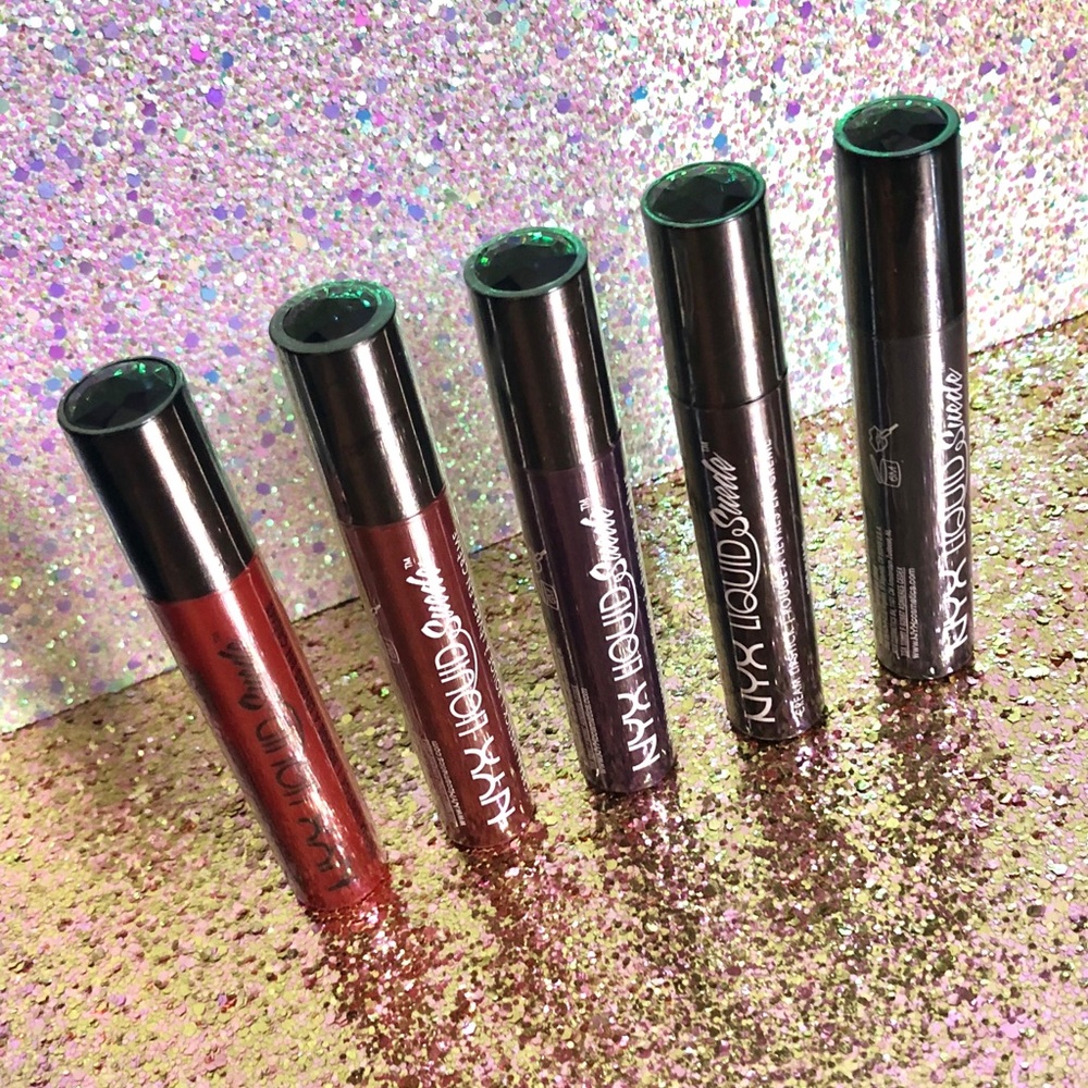 NYX Liquid Suede Bundle (X5 Vampy colors)